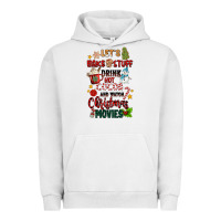 Pigment Lunar Rock let's bake stuff drink hot cocoa and watch christm Urban Hoodie - MaliasSmallBusiness