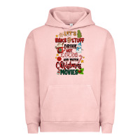Pigment Salmon let's bake stuff drink hot cocoa and watch christm Urban Hoodie - MaliasSmallBusiness