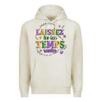 Oatmeal Heather laissez les bon temps rouler Premium Hoodie - MaliasSmallBusiness
