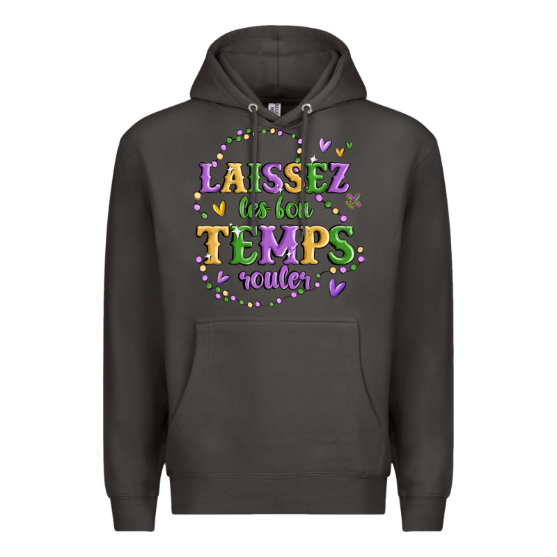 Laissez Les Bon Temps Rouler Premium Hoodie by MaliasSmallBusiness | Teevron