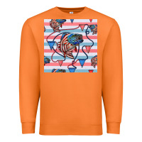 Carrot american flag bass Premium Sweatshirt - BundleAndBundleShop