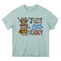 Arona just a latte moody Heavy Core Tee - CowhideDigitalArt