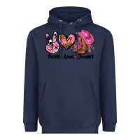 Navy peace love  cowgirl Heavyweight Hoodie - AdoDesignShop