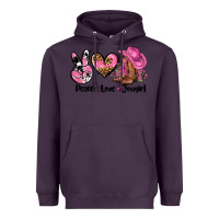 Plum peace love  cowgirl Heavyweight Hoodie - AdoDesignShop