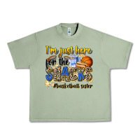 Oil Green im just here for the snacks basketball sister Urban Heavy Tee - Zillion Design Studio