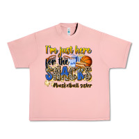Salmon im just here for the snacks basketball sister Urban Heavy Tee - Zillion Design Studio