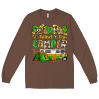 Chestnut happy st. patrick's day camper Long Sleeve Tee - Zillion Design Studio