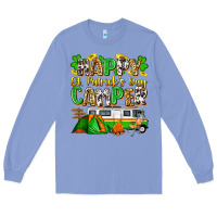 Colony Blue happy st. patrick's day camper Long Sleeve Tee - Zillion Design Studio