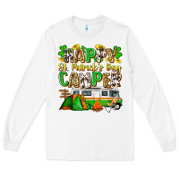 White happy st. patrick's day camper Long Sleeve Tee - Zillion Design Studio