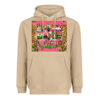Mushroom cafecito y chisme coffee cups Heavyweight Hoodie - Jasminsmagicworld