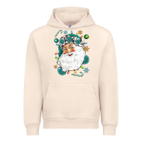Sandshell Western Santa Christmas Urban Hoodie - NancyCooperArtShop