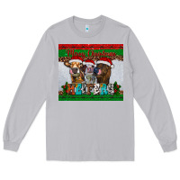 Moon Dust merry christmas heifers Long Sleeve Tee - RanaPortraitStore