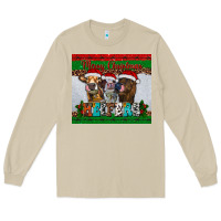 Mushroom merry christmas heifers Long Sleeve Tee - RanaPortraitStore