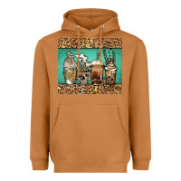 Meerkat skeleton coffee cups Heavyweight Hoodie - Jasminsmagicworld
