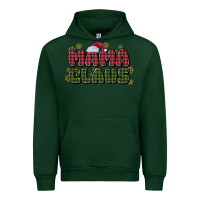 Forest Green mama claus Urban Hoodie - MaliasSmallBusiness