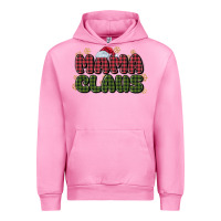 Fuchsia Pink mama claus Urban Hoodie - MaliasSmallBusiness
