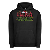 Pigment Black mama claus Urban Hoodie - MaliasSmallBusiness