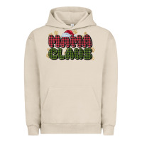 Pigment French Oak mama claus Urban Hoodie - MaliasSmallBusiness