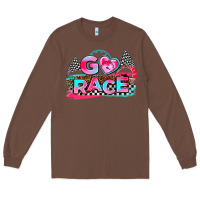 Chestnut go race Long Sleeve Tee - AdoDesignShop