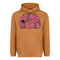 Meerkat pumpkin ribbon rainbow Heavyweight Hoodie - JahusDesignShop