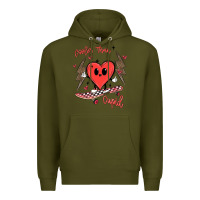 Army Green cooler than cupid Premium Hoodie - MaliasSmallBusiness