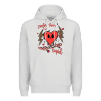 Dove Grey cooler than cupid Premium Hoodie - MaliasSmallBusiness