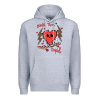 Heather Grey cooler than cupid Premium Hoodie - MaliasSmallBusiness