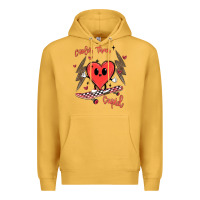 Mustard cooler than cupid Premium Hoodie - MaliasSmallBusiness