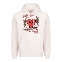 Pale Pink cooler than cupid Premium Hoodie - MaliasSmallBusiness