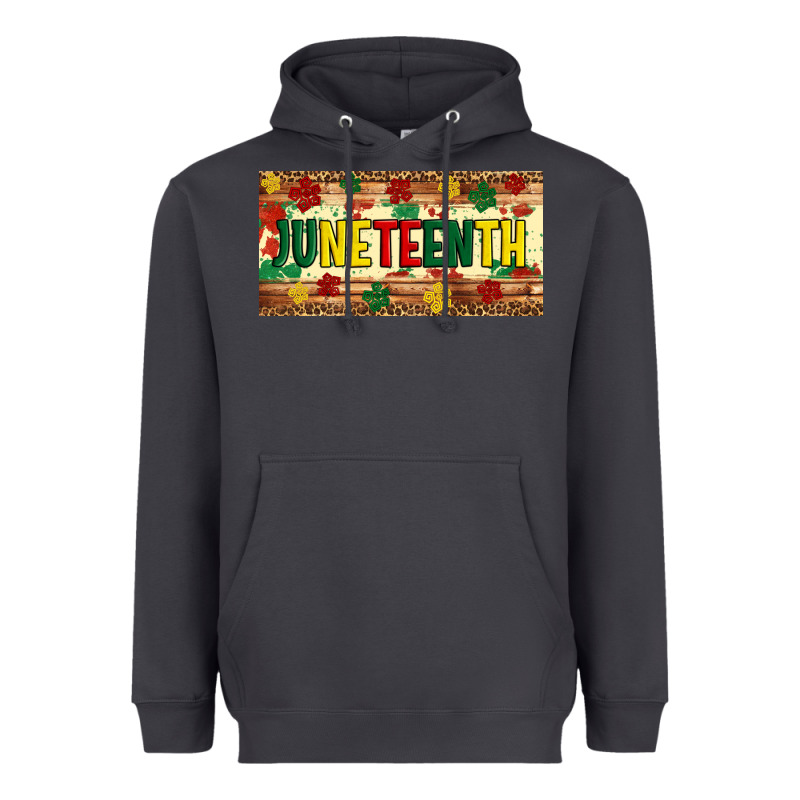 Juneteenth Licence Plate Template Heavyweight Hoodie by Artiststas | Teevron