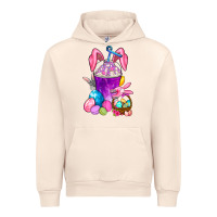 Sandshell Happy Easter coffee cup Urban Hoodie - NancyCooperArtShop
