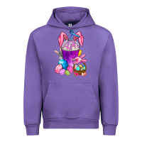 Tulip Happy Easter coffee cup Urban Hoodie - NancyCooperArtShop