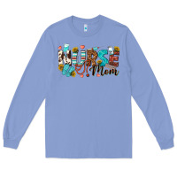 Colony Blue nurse mom Long Sleeve Tee - texasbilliewilder