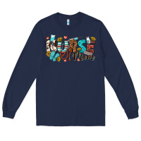 Navy nurse mom Long Sleeve Tee - texasbilliewilder