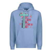 Colony Blue oh how he loves us ephesians 2 4 8 Premium Hoodie - MaliasSmallBusiness