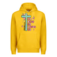 Lemon oh how he loves us ephesians 2 4 8 Premium Hoodie - MaliasSmallBusiness