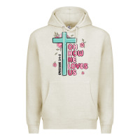 Oatmeal Heather oh how he loves us ephesians 2 4 8 Premium Hoodie - MaliasSmallBusiness