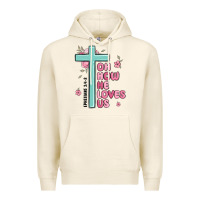 Tofu oh how he loves us ephesians 2 4 8 Premium Hoodie - MaliasSmallBusiness