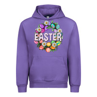 Tulip Easter with eggs and daisy Urban Hoodie - NancyCooperArtShop