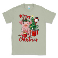 Matcha merry christmas pig Classic Tee - RanaPortraitStore
