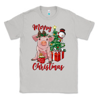 Moon Dust merry christmas pig Classic Tee - RanaPortraitStore