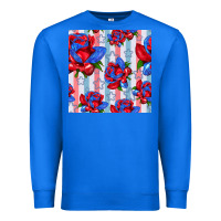 True Royal patriotic roses Premium Sweatshirt - BundleAndBundleShop
