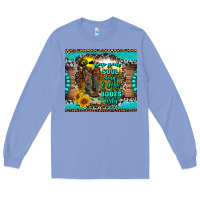 Colony Blue keep your soul clean and your boots dirty Long Sleeve Tee - RanaPortraitStore
