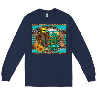 Navy keep your soul clean and your boots dirty Long Sleeve Tee - RanaPortraitStore