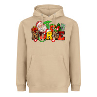 Mushroom nurse with Christmas Heavyweight Hoodie - AdoDesignShop