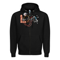 Black love nurse Zipper Hoodie - SublimationCraftShop
