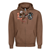 Chestnut love nurse Zipper Hoodie - SublimationCraftShop