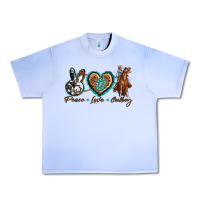 Grape Ice peace love cowboy Urban Heavy Tee - texasbilliewilder