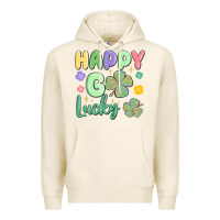 Tofu happy go lucky Premium Hoodie - MaliasSmallBusiness