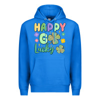 True Royal happy go lucky Premium Hoodie - MaliasSmallBusiness